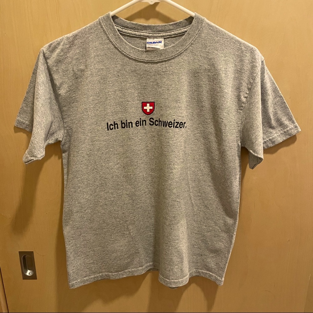 “I am Swiss” t shirt